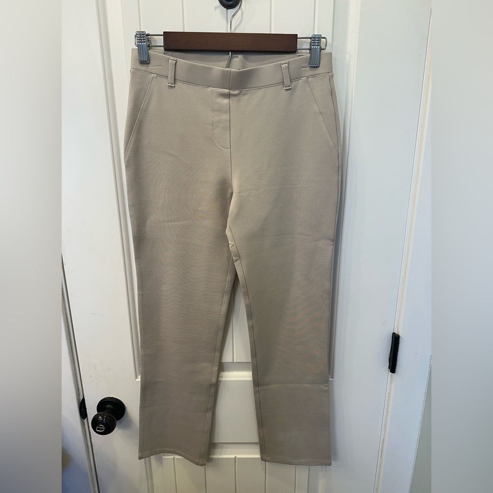 NWT Quince Ultra-Stretch Ponte Straight Leg Pants S - Picture 2 of 6